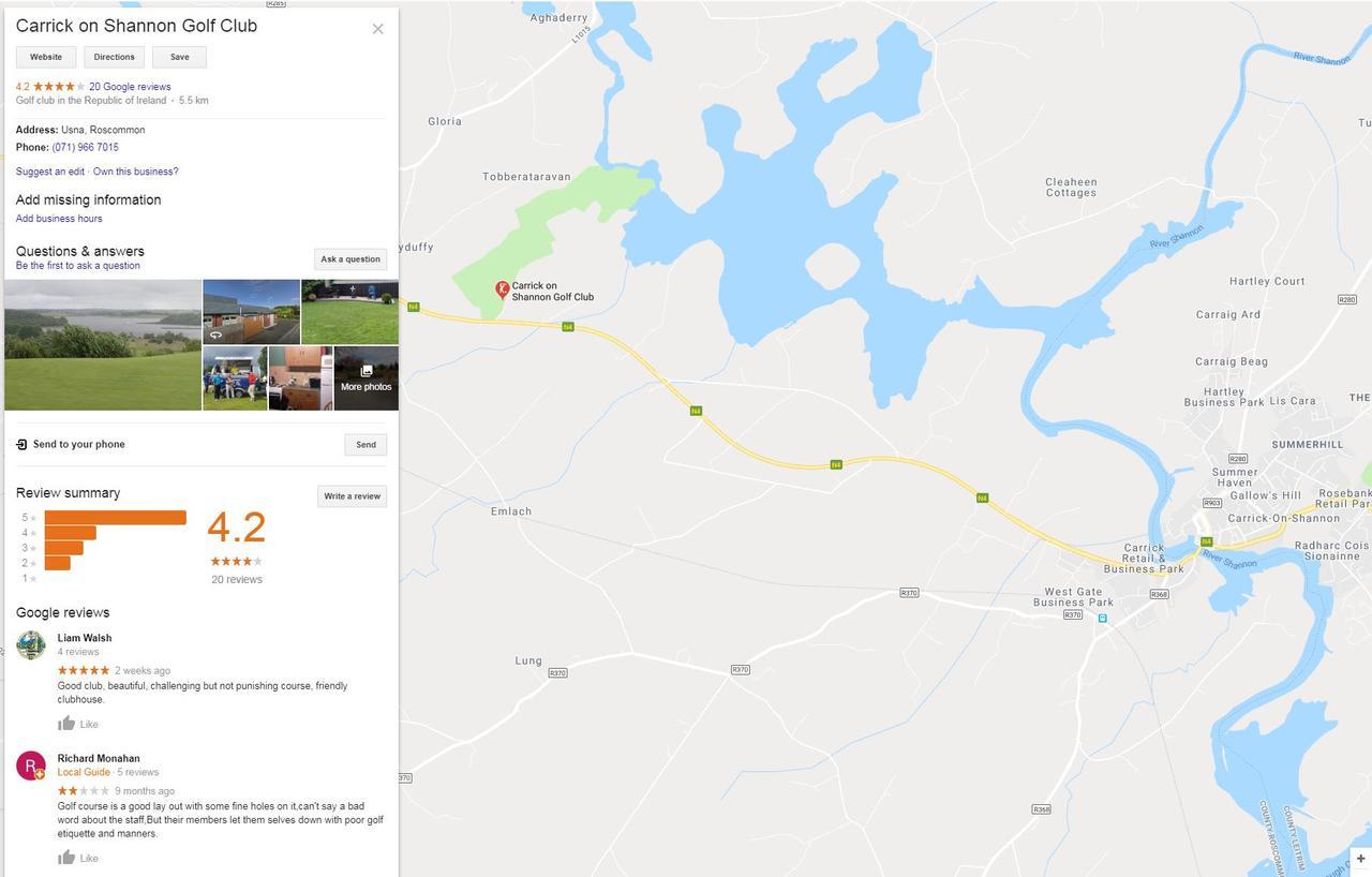 Ridge-Rock Accommodation Carrick on Shannon Dış mekan fotoğraf